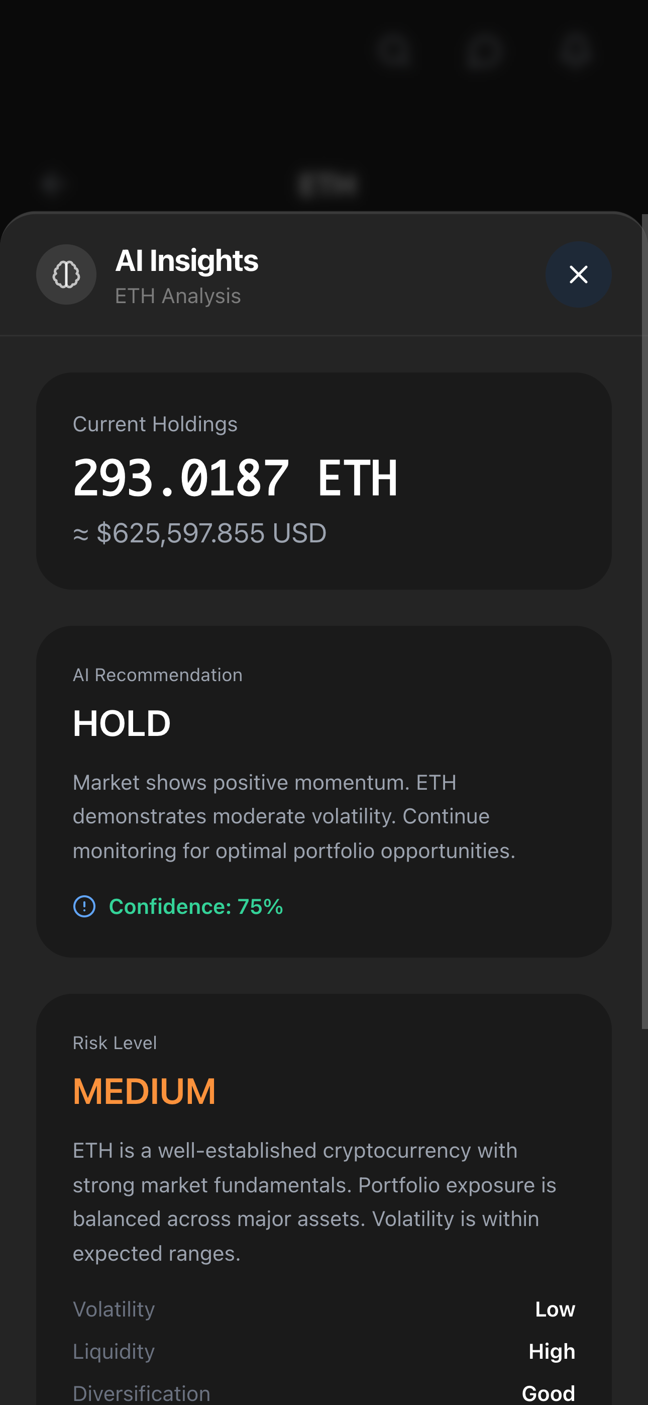 Crypto Sense screenshot 3