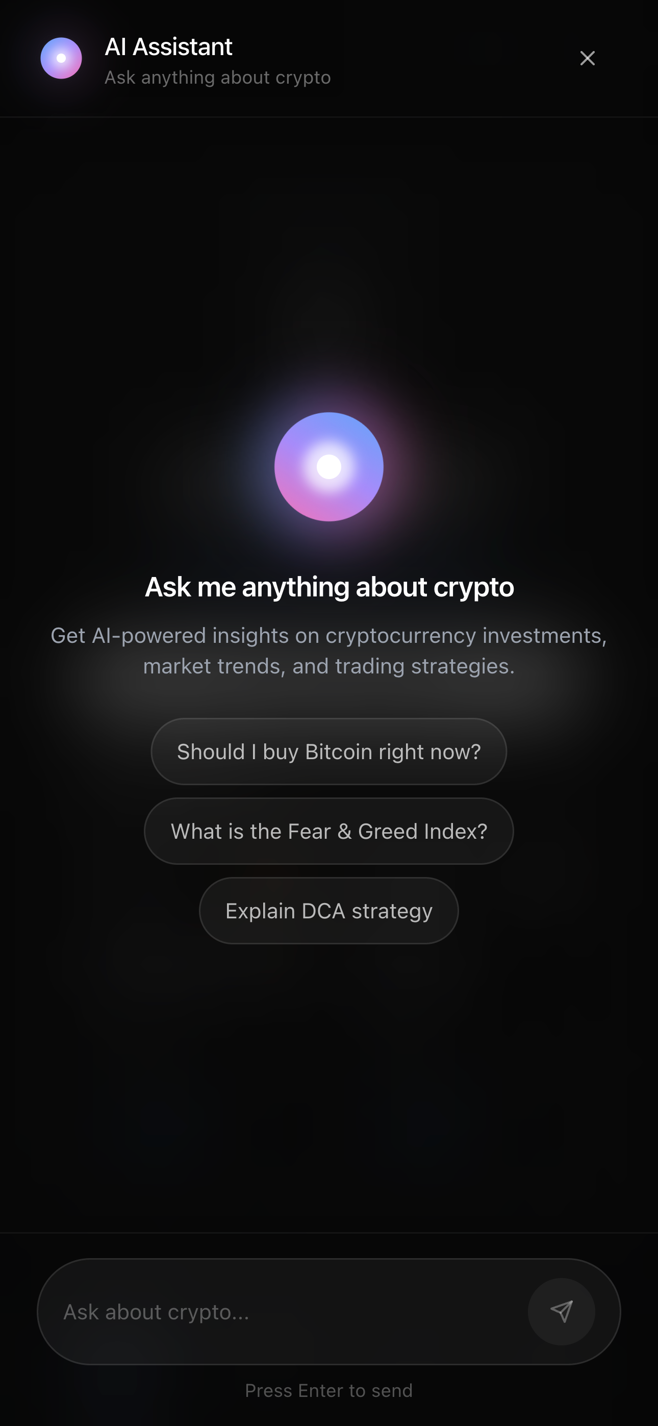 Crypto Sense screenshot 2