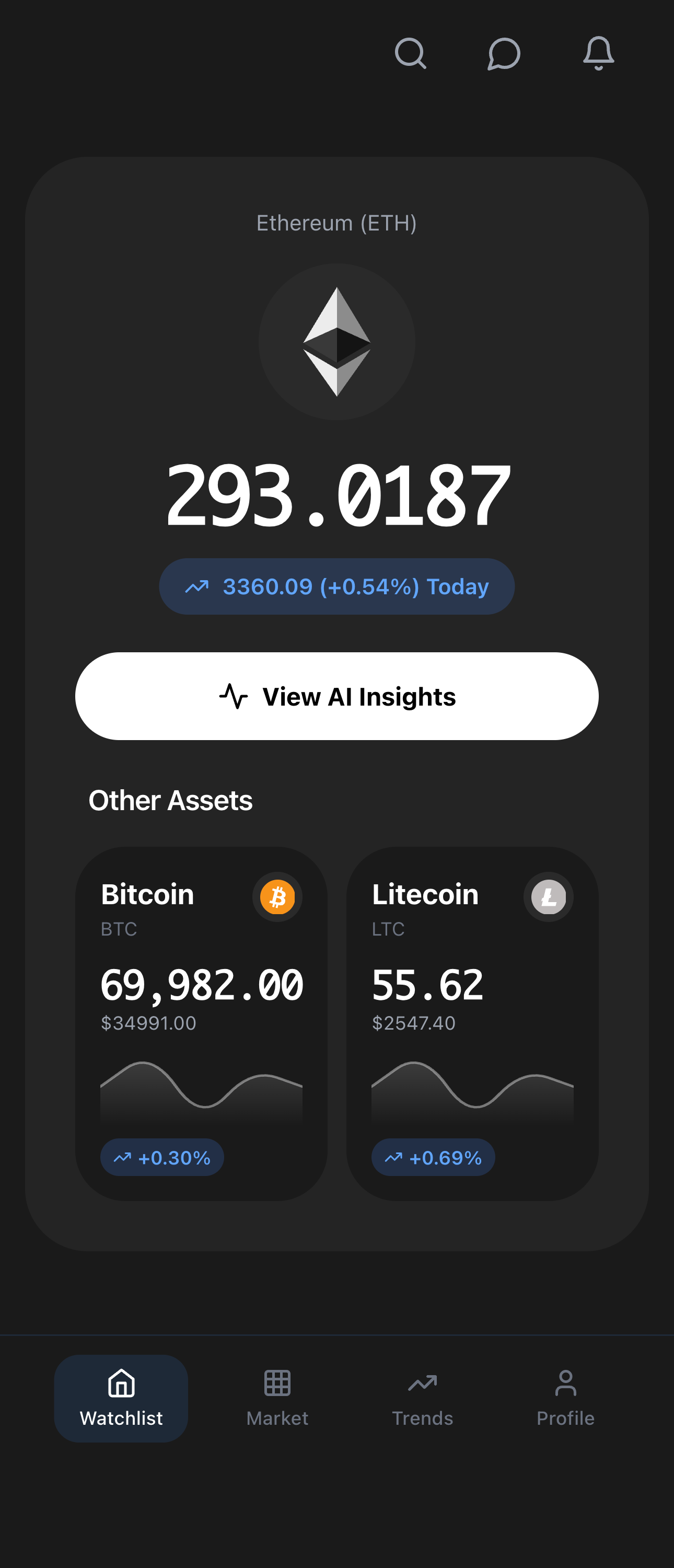 Crypto Sense screenshot 4